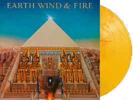 Earth, Wind & Fire - 1977 All 'n All + 3 - Flaming vinyl LP  - 336 kr.